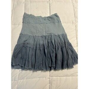 Derek Heart Blue Ombre Pull On Skirt Size Medium